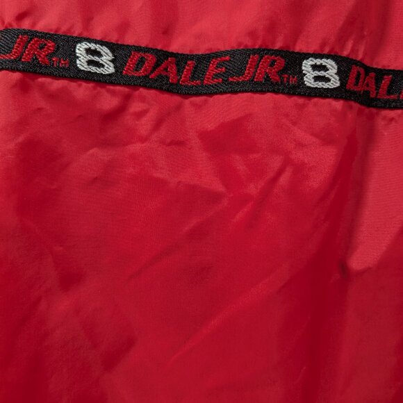 Winner's Circle Vintage Y2K Red Dale Earnhardt Jr. Windbreaker Jacket Sz XL - Picture 3 of 8